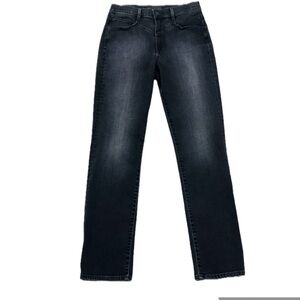 👖👠 3X1 Higher Ground Jesse Cigarette‎ Straight Ankle Jeans | Black Denim Sz 28